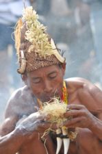 Making Fire at Hornbill festival