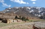 Marocco village in the mountains