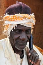 Cameroon wise and friendly old man