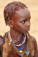 Ethiopia Hamar girl