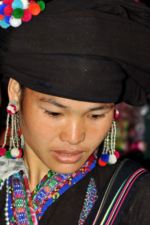 Vietnam  stunning black hmong woman