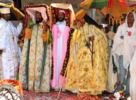 Ethiopia Timkat colourful priests